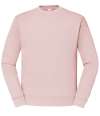SS9 622020 Fruit of the Loom Classic Drop Shoulder Sweatshirt Powder Rose colour image